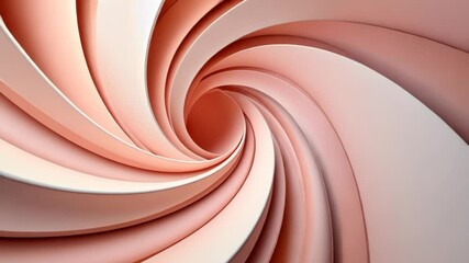 Poster - Swirling patterns create a mesmerizing visual experience in soft hues, inviting viewers to explore the depths of design. Generative AI