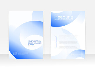 Wall Mural - cover report brochure flyer banner pattern background.