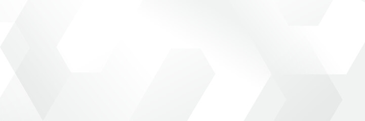 Wall Mural - abstract white geometric banner design background.