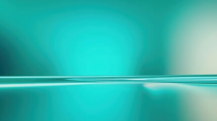 Poster - Abstract Teal Water Surface Texture