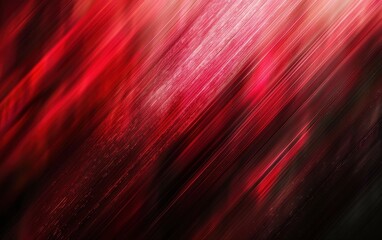 Poster - Abstract Red Diagonal Lines Background