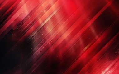 Poster - Abstract Red Diagonal Lines Background