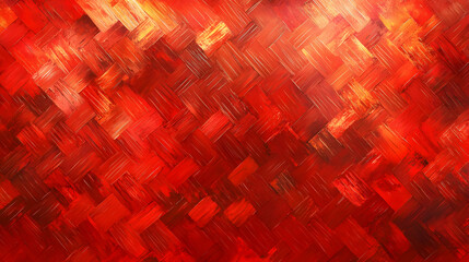 Abstract vibrant red pattern