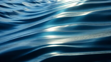 Poster - Captivating dance of sunlight on tranquil water at noon capturing the essence of serenity and nature's beauty. Generative AI
