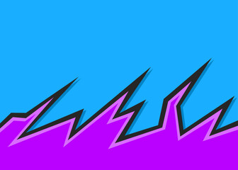 Aufkleber - Abstract background with jagged arrow pattern and with some copy space area