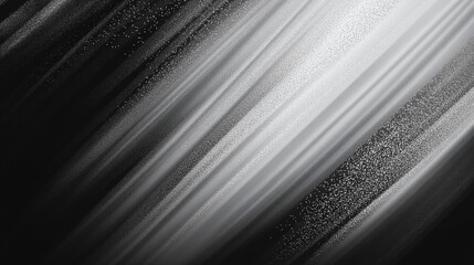 Poster - A High-Resolution Monochrome Texture with Dust Particles and Light Rays, Creating a Dramatic and Atmospheric Effect. This Highly Detailed Black and White Backdrop is Perfect for Adding Depth and Textu