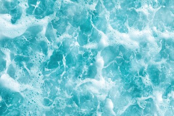 Poster - A close-up of foamy water, great for use in images about nature, textures or abstract concepts