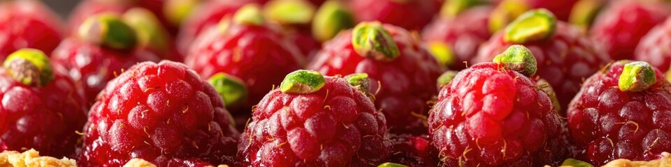 Sticker - A high-angle shot of a cluster of red fruits, often used in food and still life photography