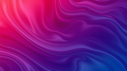 Poster - Luminous gradient waves, blending vibrant colors in a seamless flow