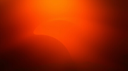 Poster - Emberglow, Abstract gradients in deep oranges and warm sepia tones