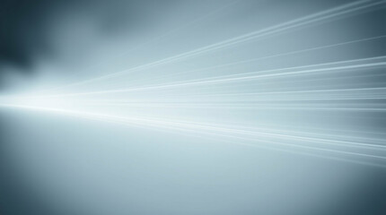 Poster - Abstract Light Streaks on Gradient Background, Modern Minimalist Design