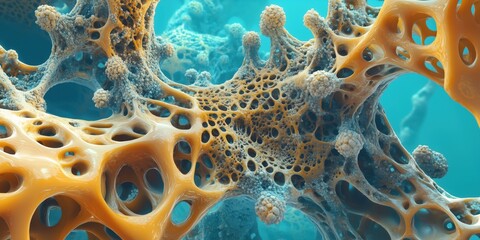 Poster - Intricate 3D Structure of Organic-Like Cells with Textured Surfaces and Bubbles