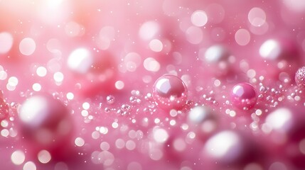 Poster - a sparkling pink glitter background creating a vibrant and eyecatching decorative surface