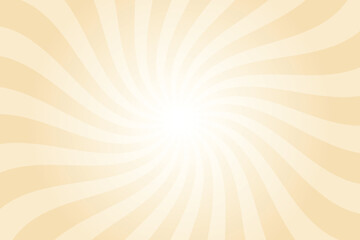 Aufkleber - Abstract orange background with rays retro starburst rays. Wheat orange sunburst background vector illustration pattern beam rays. Spiral radial striped backdrop. Vector illustration.