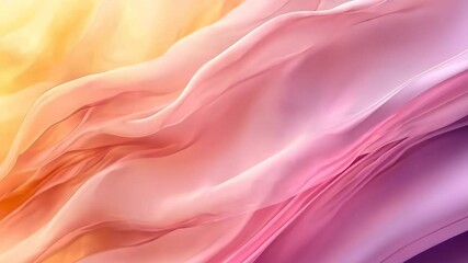 Poster - Flowing colors unite in a mesmerizing dance of soft hues across a dreamlike canvas in a serene setting. Generative AI