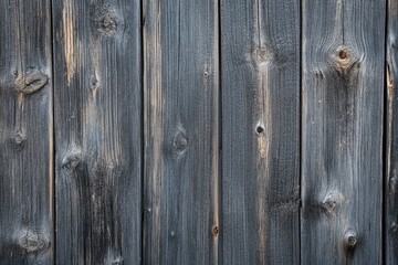 Wall Mural - Weathered gray wood planks, rustic texture, outdoor wall, background, design