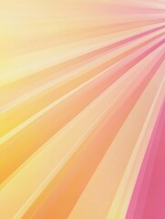 Poster - Colorful gradient background with rays of light radiating from the center creating a serene atmosphere. Generative AI