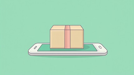 real time parcel tracking system with smartphone