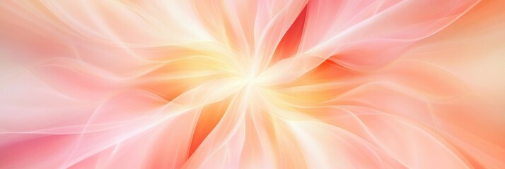 Leinwandbilder - Beautiful abstract light explosion in shades of pink and orange during a serene afternoon. Generative AI