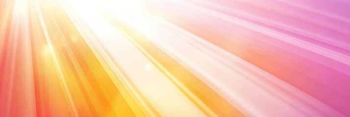 Leinwandbilder - Bright sunlight illuminating vibrant colors in a serene setting during early morning hours. Generative AI