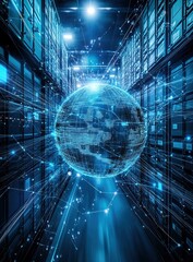 Poster - Global Logistics Network:  Connecting Warehouses and Supply Chains Digitally via a Data-Driven System Efficiently