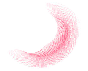 Fototapete - abstract pink swirl