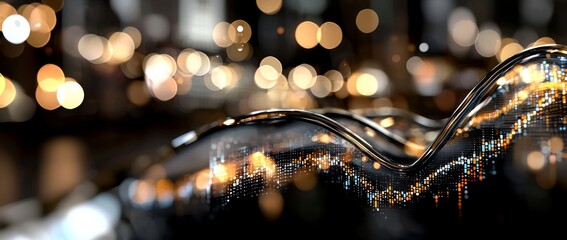 Poster - Data analysis and visualization highlighting key trends, insights, and strategic savings achieved through the optimization imperative for cost reduction, set against a photography concept backdrop