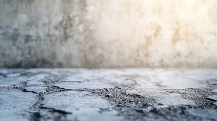 Abstract blurry concrete background with copy space