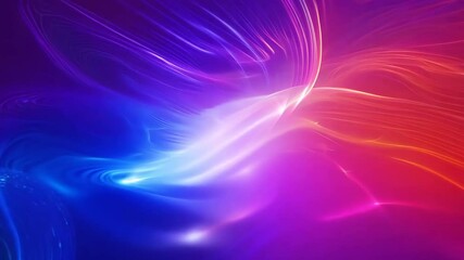 Poster - vibrant abstract motion background with light and gradient effects