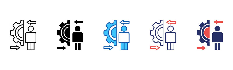 Poster - Transition icon sheet multiple style collection