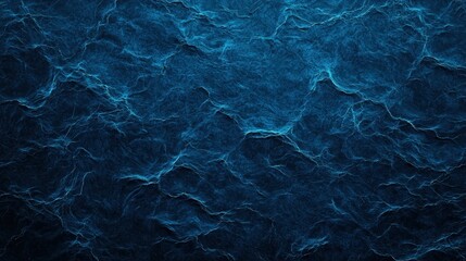 Poster - Abstract close-up of vibrant blue water surface with intricate wave patterns and textures, ideal for backgrounds or aquatic themes in design projects