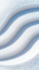 Poster - creating patterns with snow artistic designs winter landscape digital art minimalist viewpoint