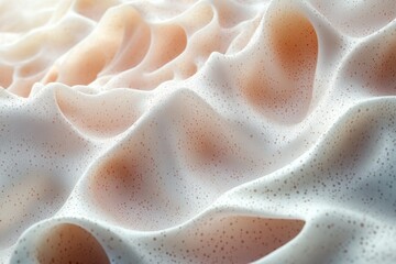 Poster - Abstract texture design showcasing soft folds and subtle colors ideal for advertising layouts