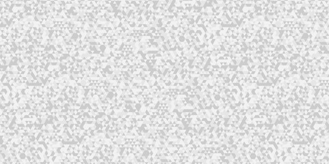 Poster - vector gray polygon mosaic triangle overlap texture background. white and gray overlapping cube squa