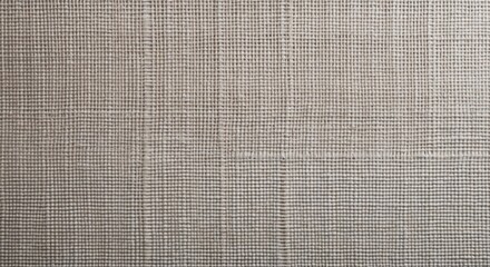 Poster - Light grey woven textile fabric texture background suitable for wallpaper or interior decoration in minimalist design.