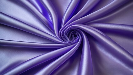 Poster - Purple blue satin fabric texture with sheen ideal for background design or fashion projects featuring natural draping and smooth surface.