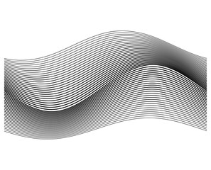 Fototapete - black and white abstract