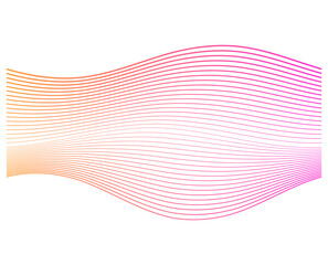 Fototapete - abstract pink background with lines