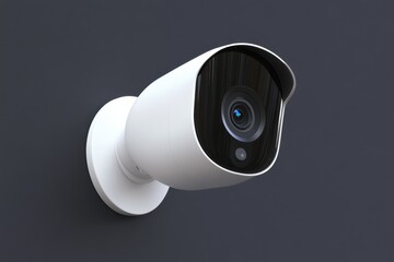 Poster - Video camera with motion detection capabilities enhances security monitoring