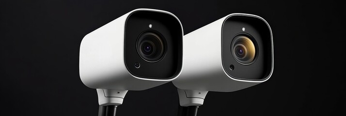 Poster - High-resolution video cameras equipped with motion detection for enhanced surveillance