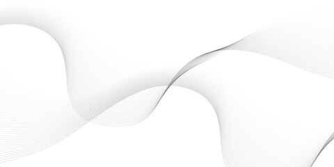 Poster - Abstract technology and science flowing wave lines background. Design used for technology, science, banner, template, wallpaper, business and many more.

