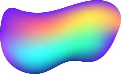 Poster - Smooth color transitions blend seamlessly, forming a visually appealing backdrop suitable for various creative projects, presentations, or digital art