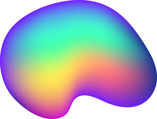 Poster - Smooth gradient creating a colorful abstract background with flowing transitions between shades, ideal for modern and vibrant digital designs