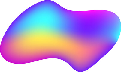 Poster - Colorful abstract background featuring a flowing gradient that creates smooth transitions between various hues, resulting in a visually appealing and dynamic design