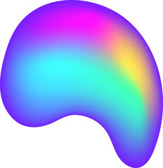 Poster - colorful gradient background flowing and creating a modern and vibrant design, perfect for websites,