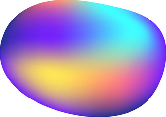 Poster - smooth color transitions blend seamlessly in an abstract composition, creating a visually appealing 