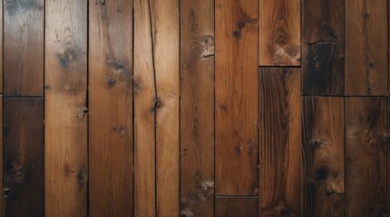 Poster - Wooden parquet floor texture with rich tones and natural grain patterns ideal for background or interior design projects.