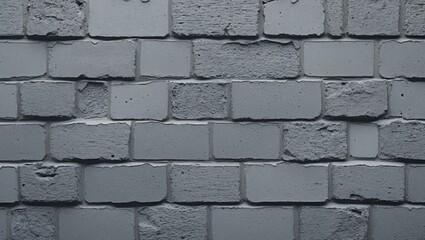 Poster - Gray concrete brick stucco wall texture for building and design background with an industrial aesthetic and neutral color palette.