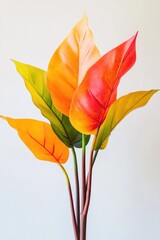 Wall Mural - A single flower in a decorative vase