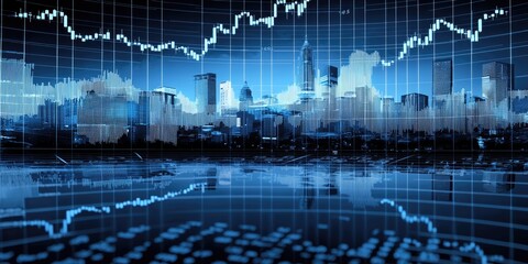 Aufkleber - Illustrated profit margin report with detailed charts and financial data, providing a professional business document.